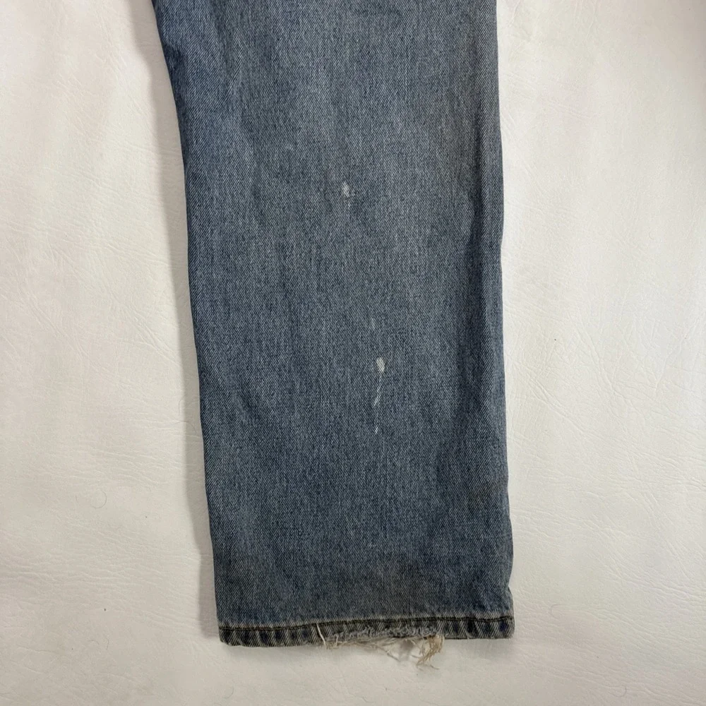Levi's 505 Jeans Mens 40x30 Blue Relaxed Fit Denim Baggy Y2K Vintage -Fits 39x30
